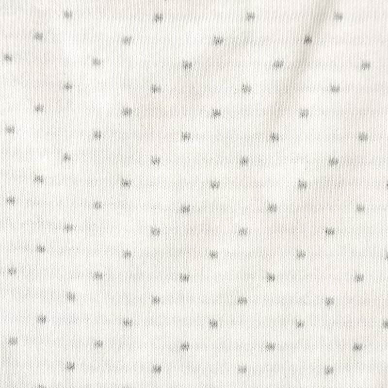 【SISSO有機棉】灰米點點二重織圍兜