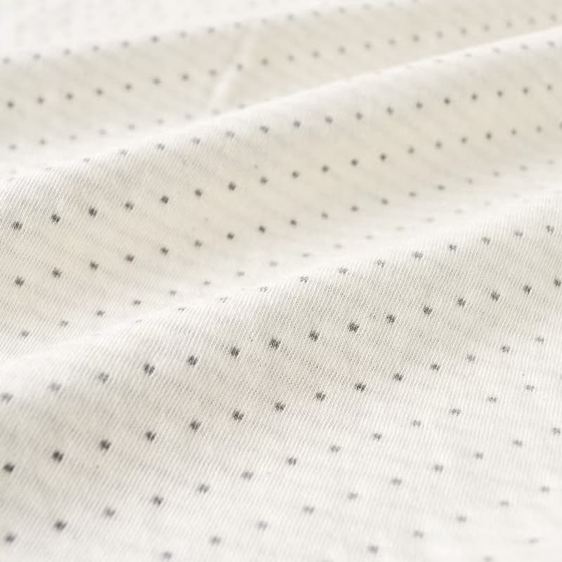 【SISSO有機棉】灰米點點二重織圍兜