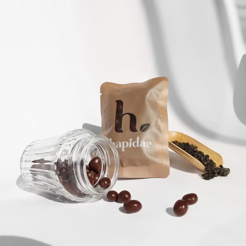【hapidae】綠烏龍牛奶巧克力 茶葉巧克力 (30g*4包)│快速出貨