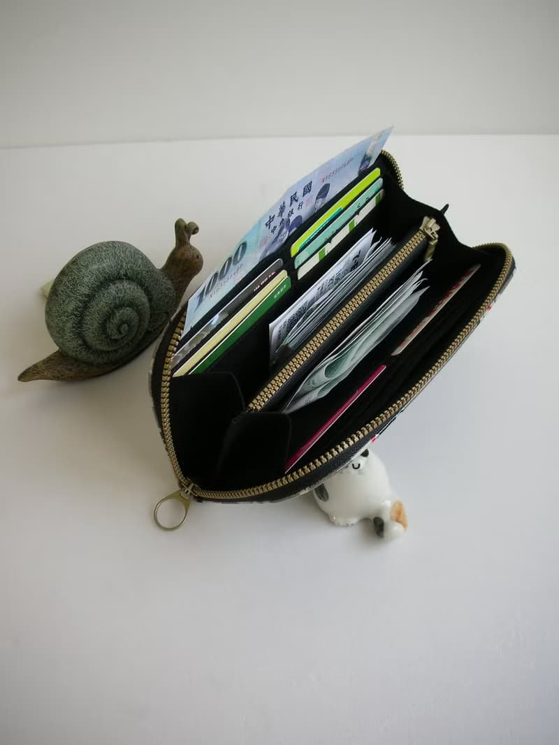 法鬥萌犬防水布-長夾/皮夾/零錢包/禮物