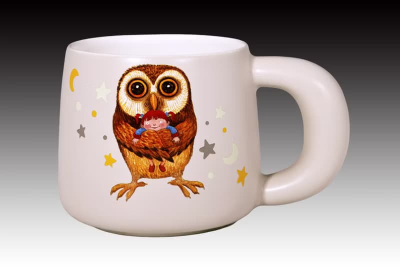 幾米 擁抱 日日馬克杯 貓頭鷹(銀灰釉)