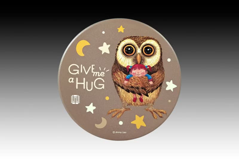 幾米 擁抱 日日馬克杯 貓頭鷹(銀灰釉)