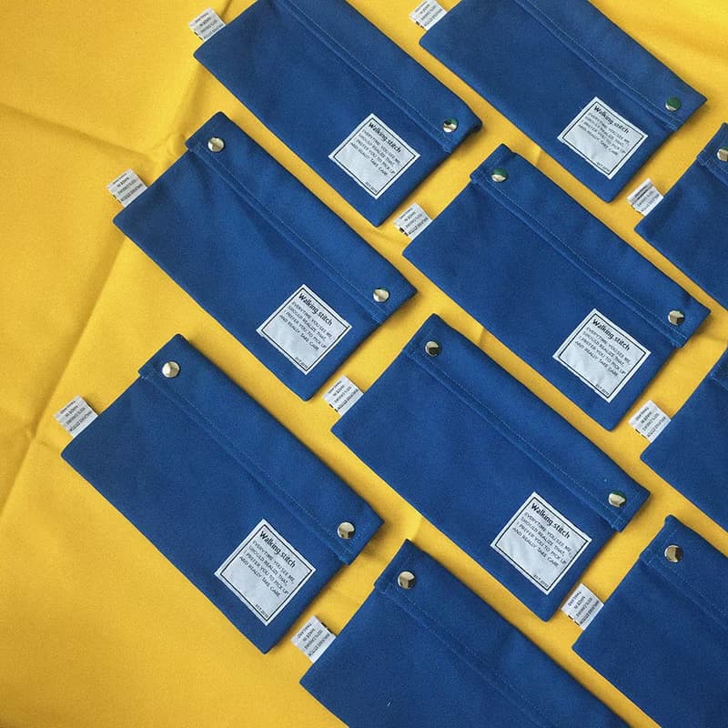 CLUTCH BAG HAWAII : BLUE