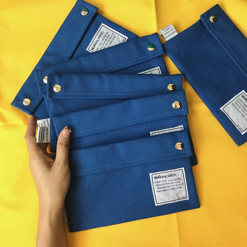 CLUTCH BAG HAWAII : BLUE