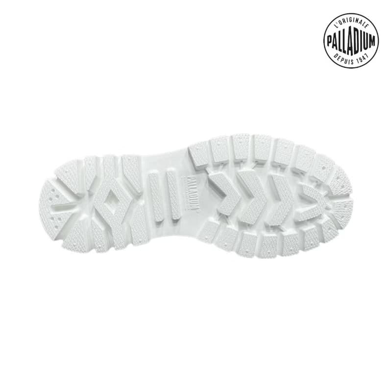 PALLADIUM PALLASHOCK LO WP+厚底巧克力低筒防水靴 藍紫 74408