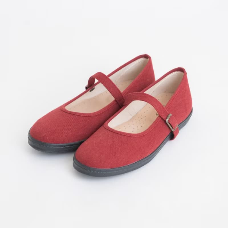 日本高人氣熱銷【公主日】 栗紅 百搭瑪莉珍 穿搭慢時尚