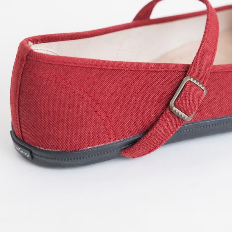 日本高人氣熱銷【公主日】 栗紅 百搭瑪莉珍 穿搭慢時尚