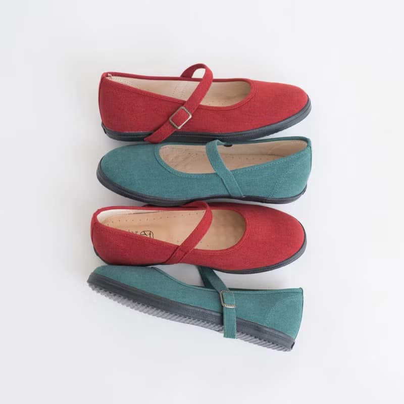 日本高人氣熱銷【公主日】 栗紅 百搭瑪莉珍 穿搭慢時尚