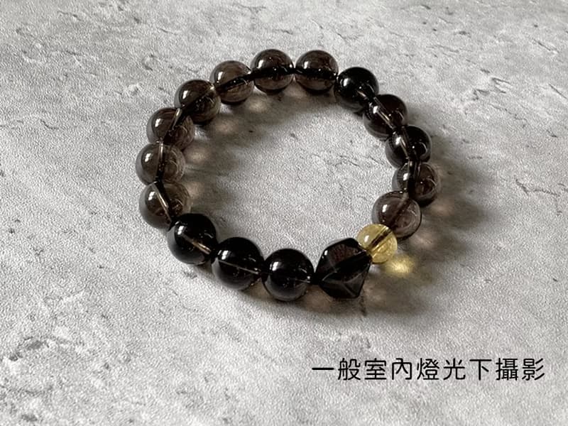 【費爾斯特宮的午後咖啡。手鍊】茶晶、煙水晶、茶黃晶|招財|