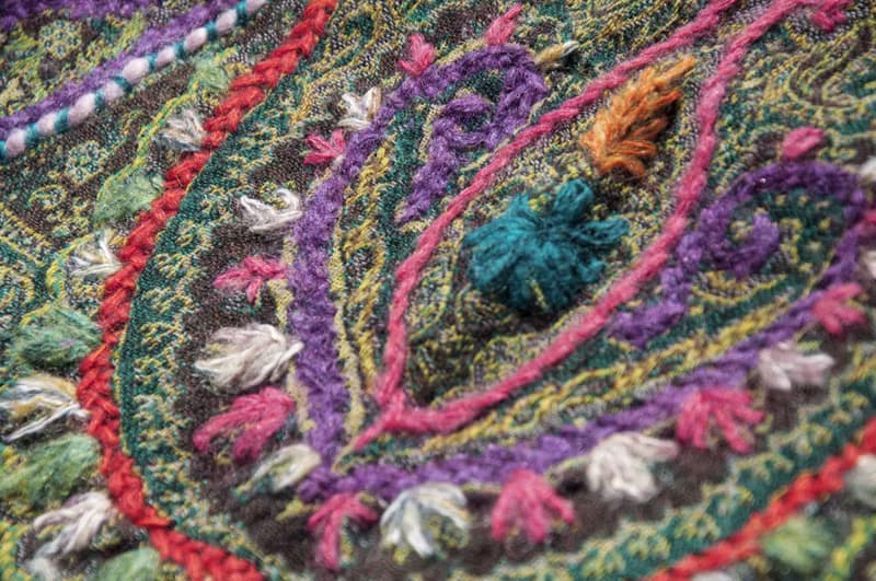 羊絨毯 刺繡毛毯 羊毛蓋毯 保暖披肩 針織 刺繡羊毛披肩/針織蓋毯/刺繡圍巾/羊絨披巾/喀什米爾Cashmere聖誕-花