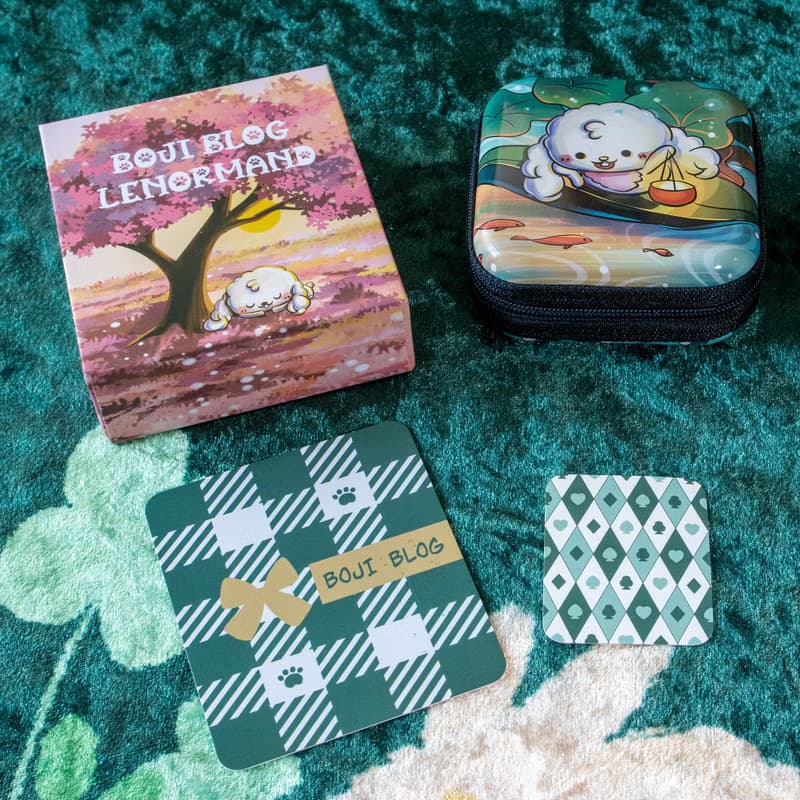 啵嘰部落格雷諾曼卡牌 Boji Blog Lenormand