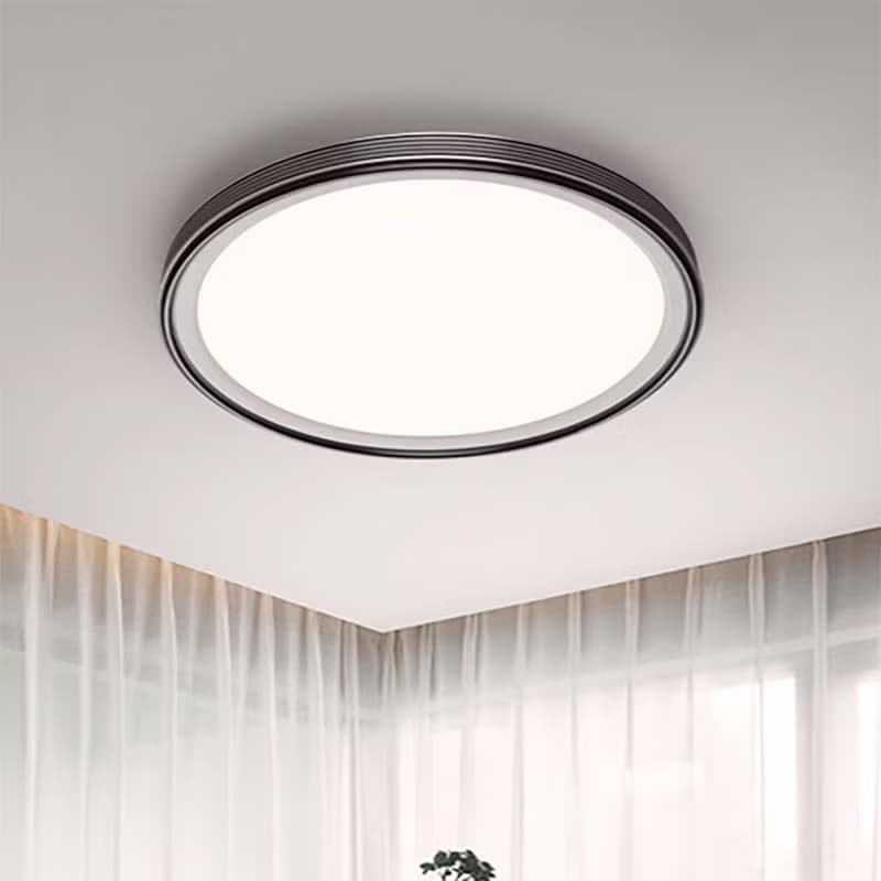 【免運】led護眼學習燈輕奢簡約三色調光客廳燈具 新特麗皓月