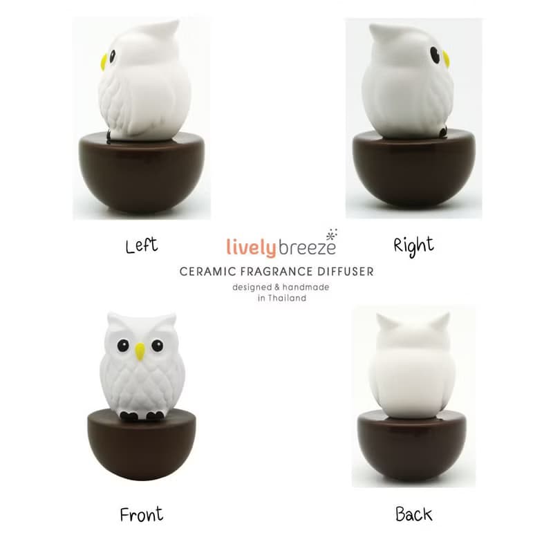 Blinky Owl Ceramic Fragrance Diffuser