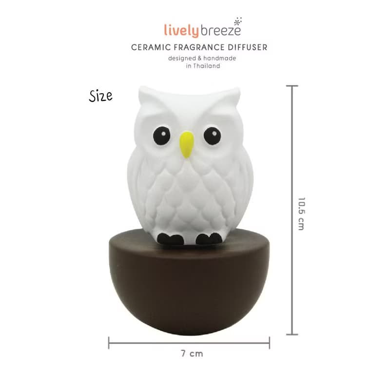 Blinky Owl Ceramic Fragrance Diffuser