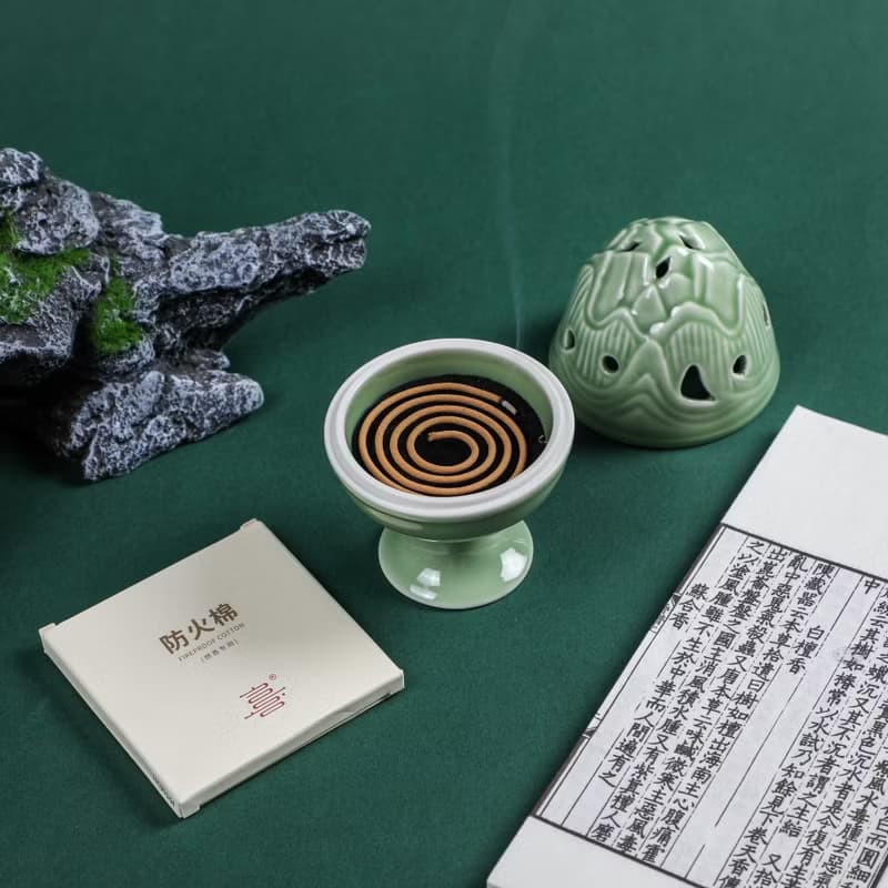 【陶瓷手工小香爐】線香盤香座 質感設計 禪意 茶道 爸爸媽媽禮物