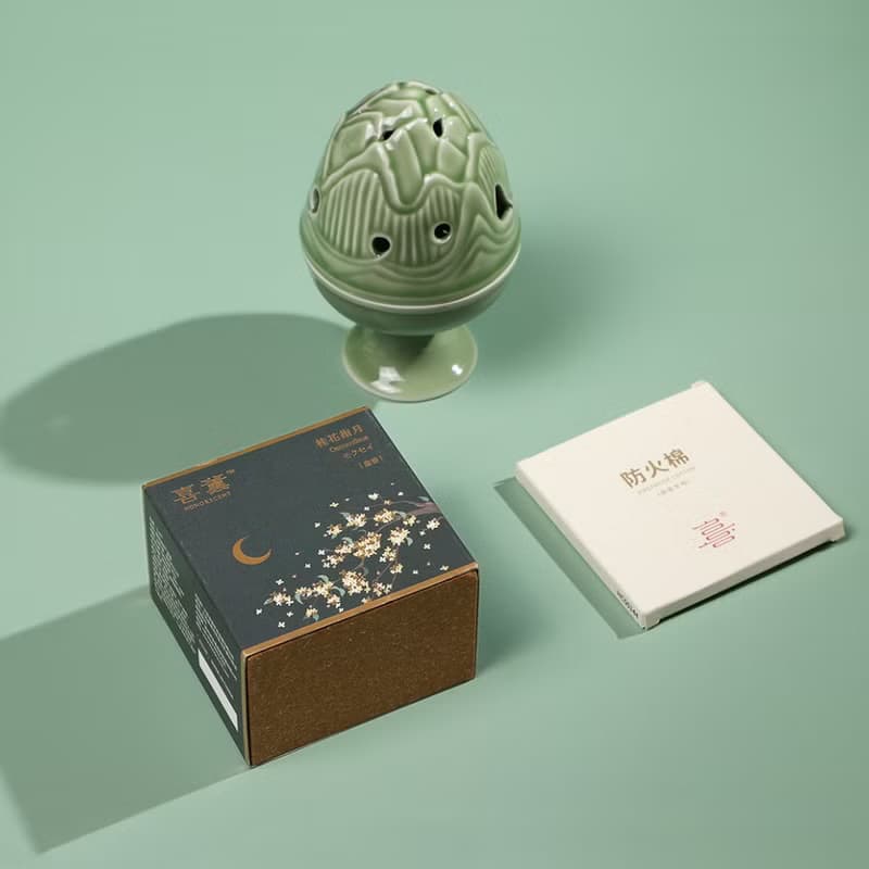 【陶瓷手工小香爐】線香盤香座 質感設計 禪意 茶道 爸爸媽媽禮物
