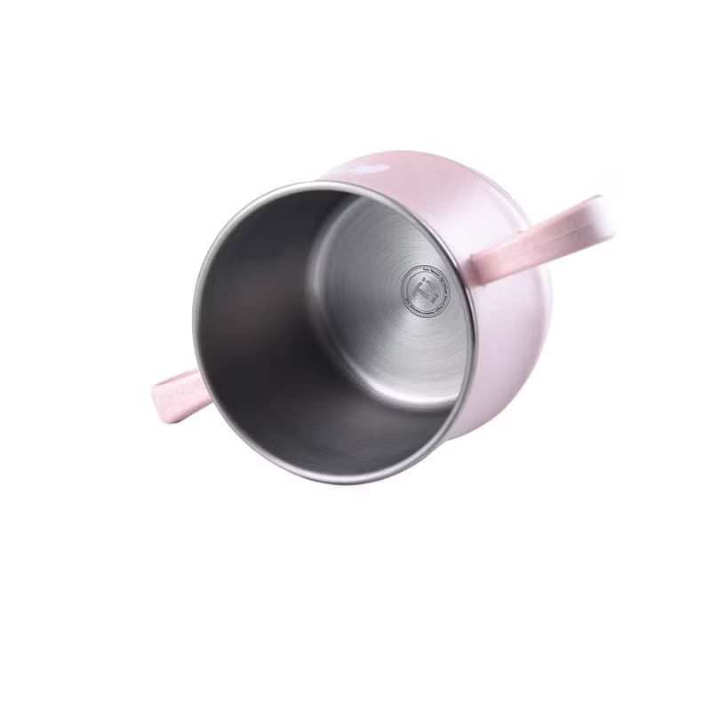 Ti-living 純鈦抗菌兒童-學習雙手柄杯 250ml-藍