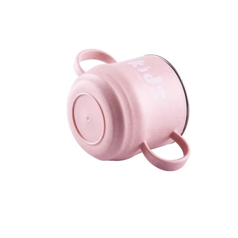 Ti-living 純鈦抗菌兒童-學習雙手柄杯 250ml-藍