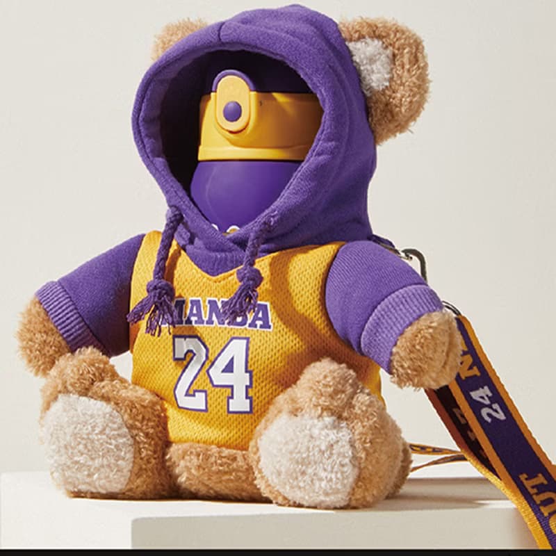 ALL-JOINT優僅潮潮熊曼巴熊兒童保溫杯