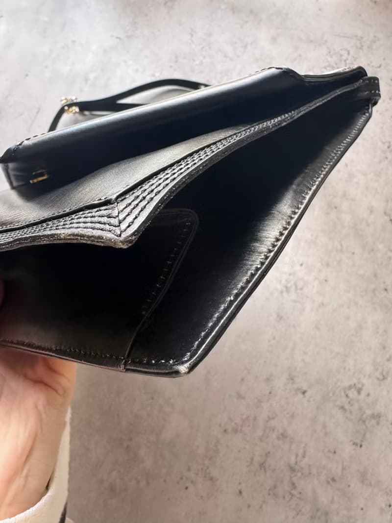 中古正品 Loewe 真皮兩用包 Puzzle Bag 幾何圖案
