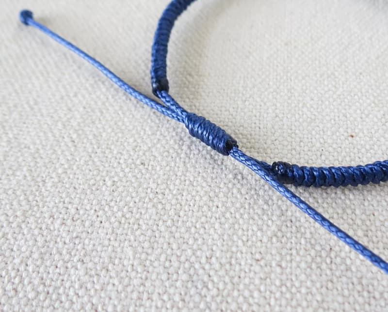 【金剛結】本命年【六字大明咒】路路通翡翠韓國蠟線手鍊Gd02開運