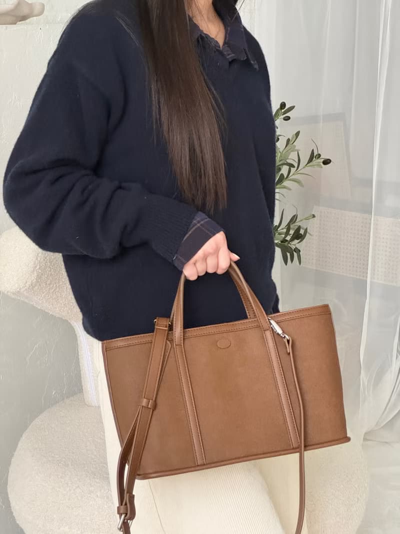 韓國 The Ally | CAMILIA BAG (附小包) | 米色 | 手袋 單肩包