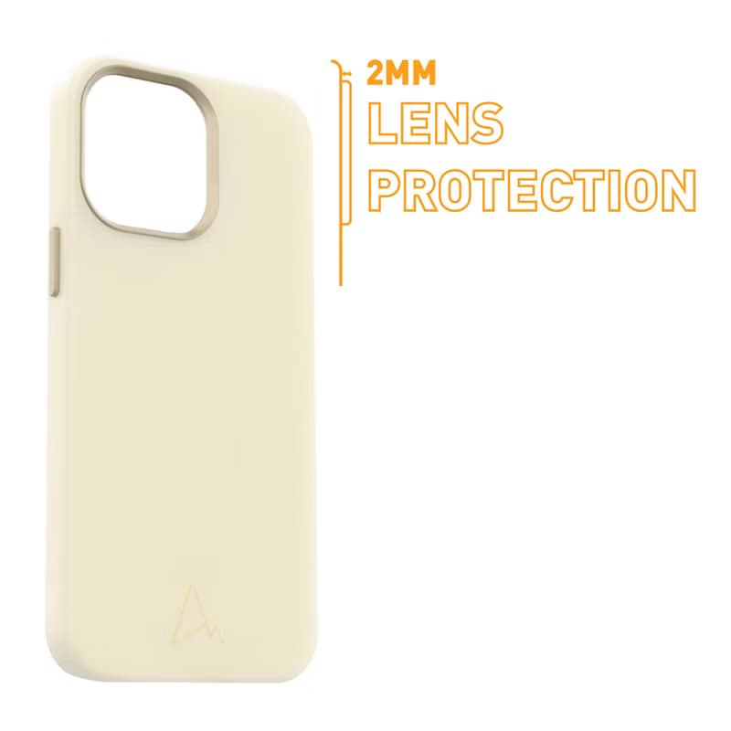 ARMOR iPhone 15 / 14 系列全真皮 MagSafe 電話保護殼_暮光白
