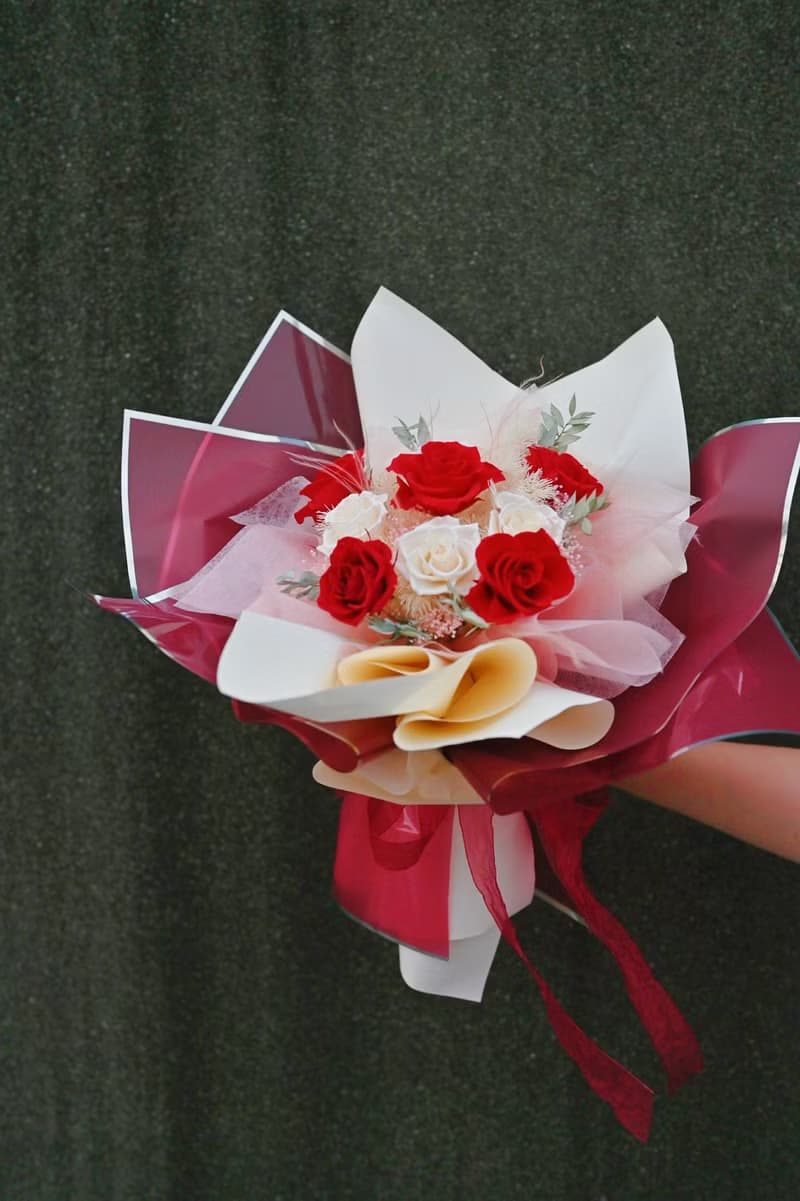 永生玫瑰花束-告白 求婚 登記