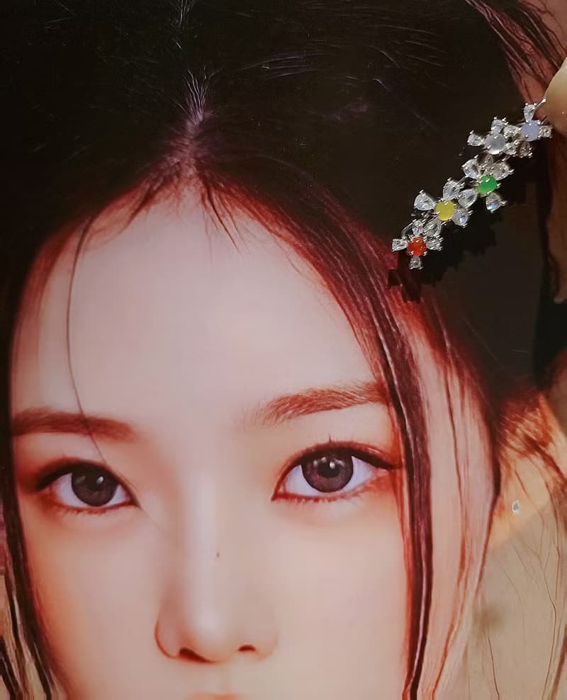 好運•補五行•招財|夢幻馬卡龍彩虹多寶|緬甸A貨翡翠純銀髮夾