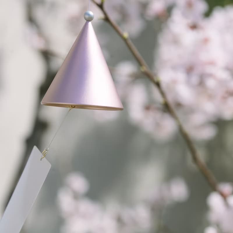 風鈴|獨舞-少女心 玫瑰金 金屬質感