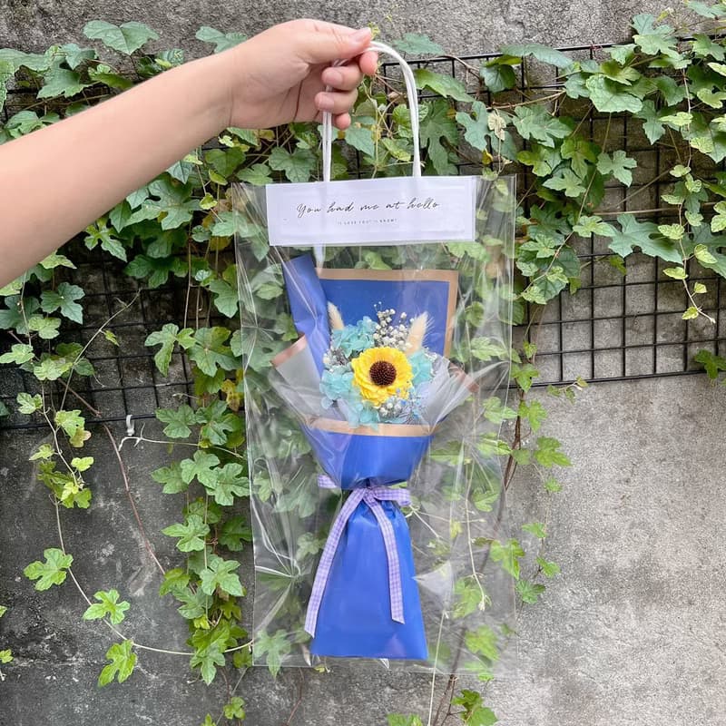 Hello Green FS008新款2023向日葵花束 畢業花束 送禮 乾燥花