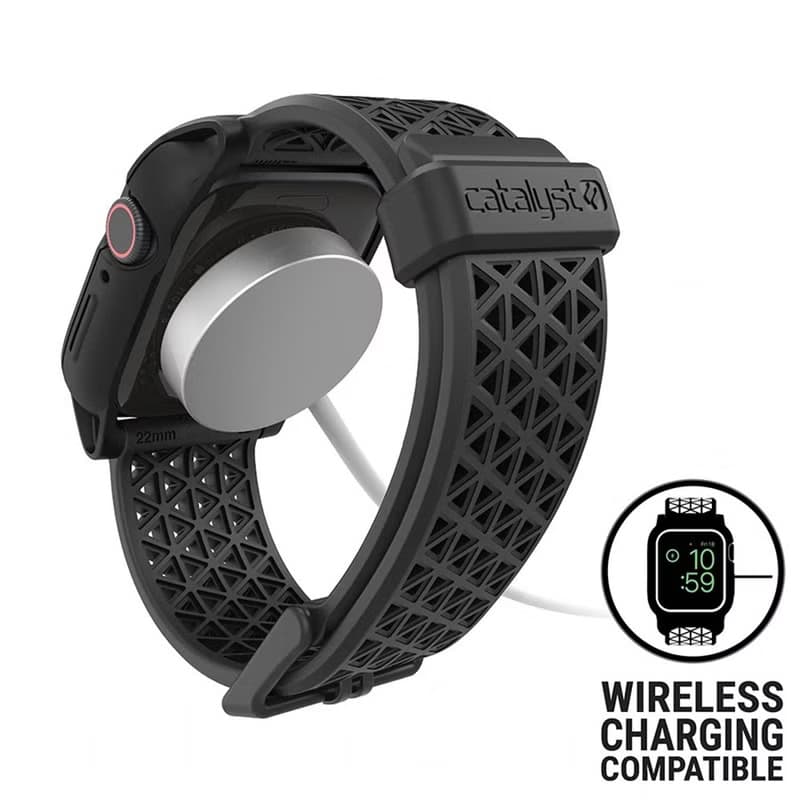 CATALYST Apple Watch S7 41mm 耐衝擊防摔保護殼(含錶帶)-黑色
