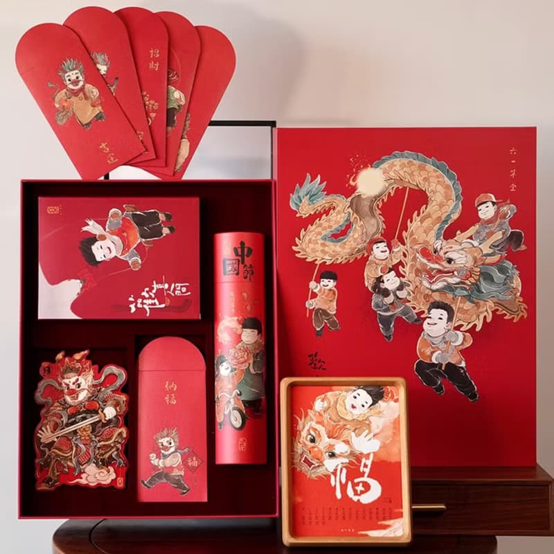 中國風 2024龍年創意新年禮盒
