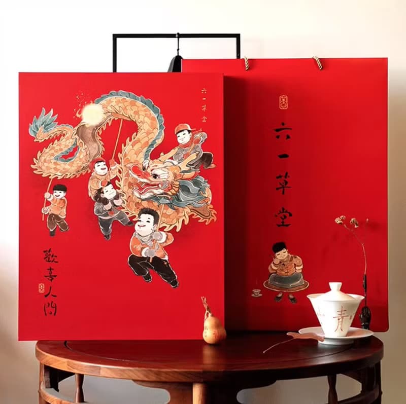 中國風 2024龍年創意新年禮盒