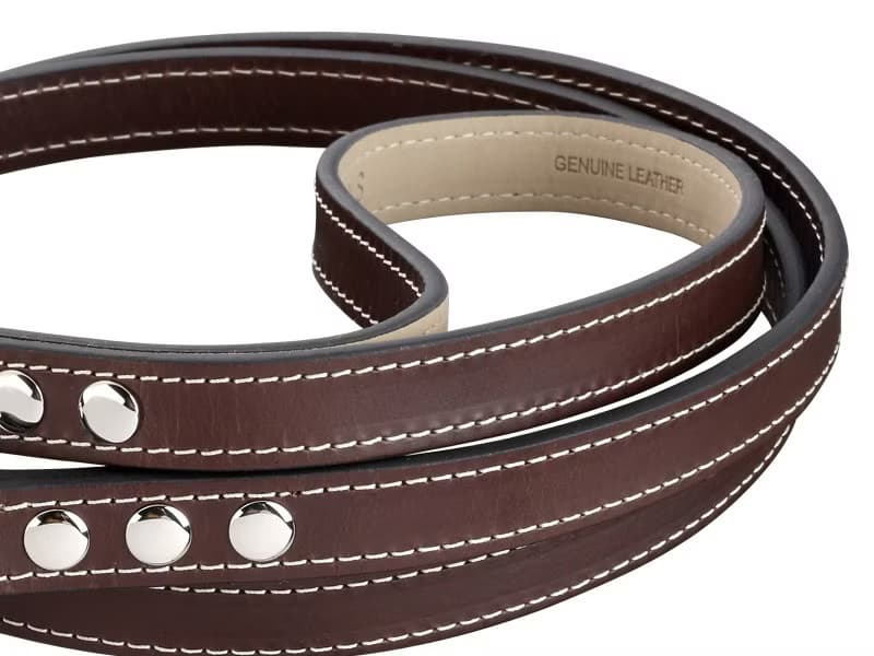 H&S 軒尼詩父子 - ROYAL經典真皮牽繩(巧克力棕)