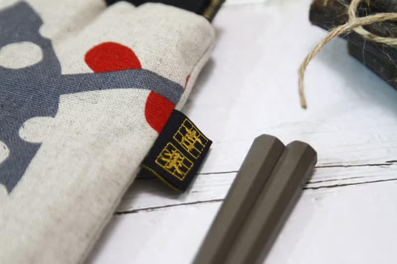 【Gi LAI】 環保彈片筷袋(附一雙筷子)*花語鳥