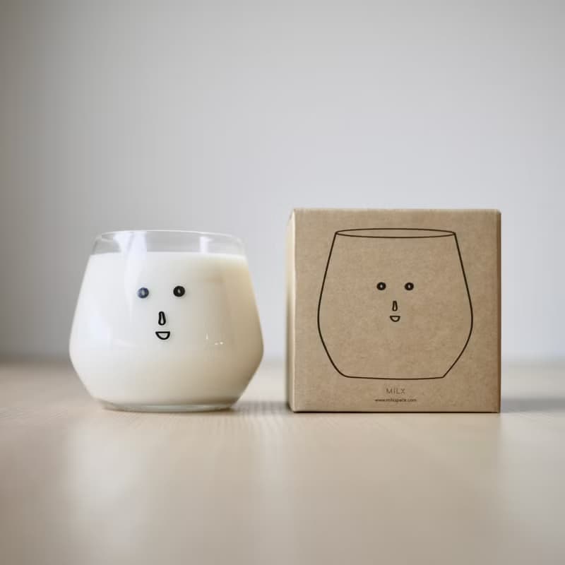 Emoji Candle for happiness 香氛心情蠟燭 笑笑 橙花