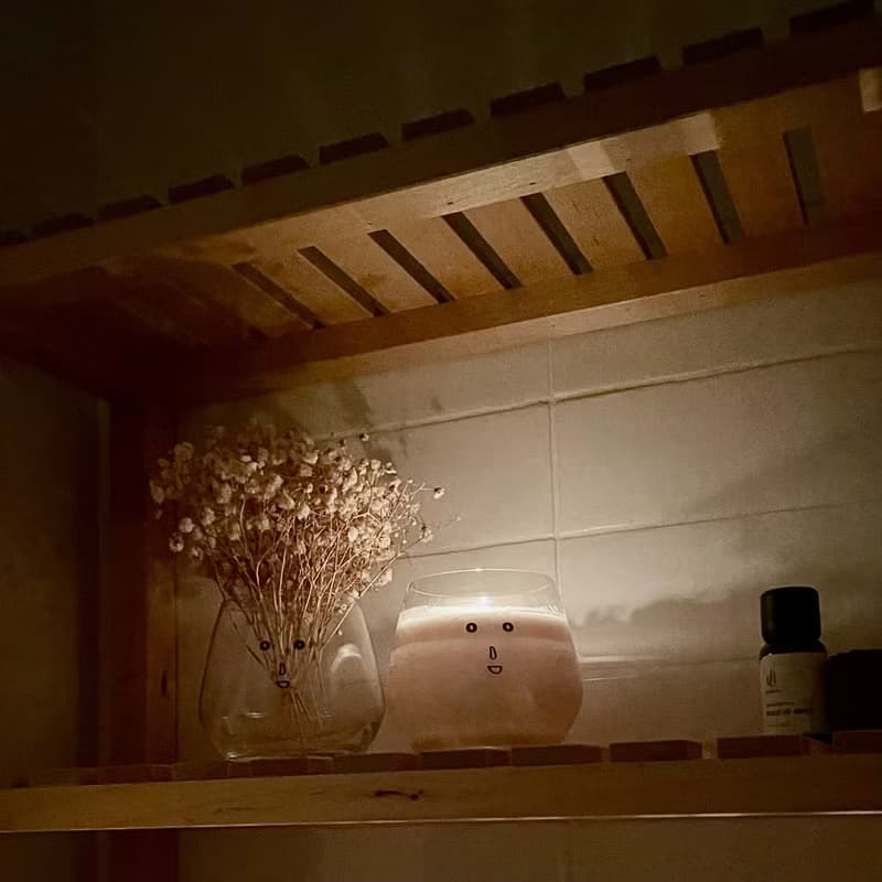 Emoji Candle for happiness 香氛心情蠟燭 笑笑 橙花