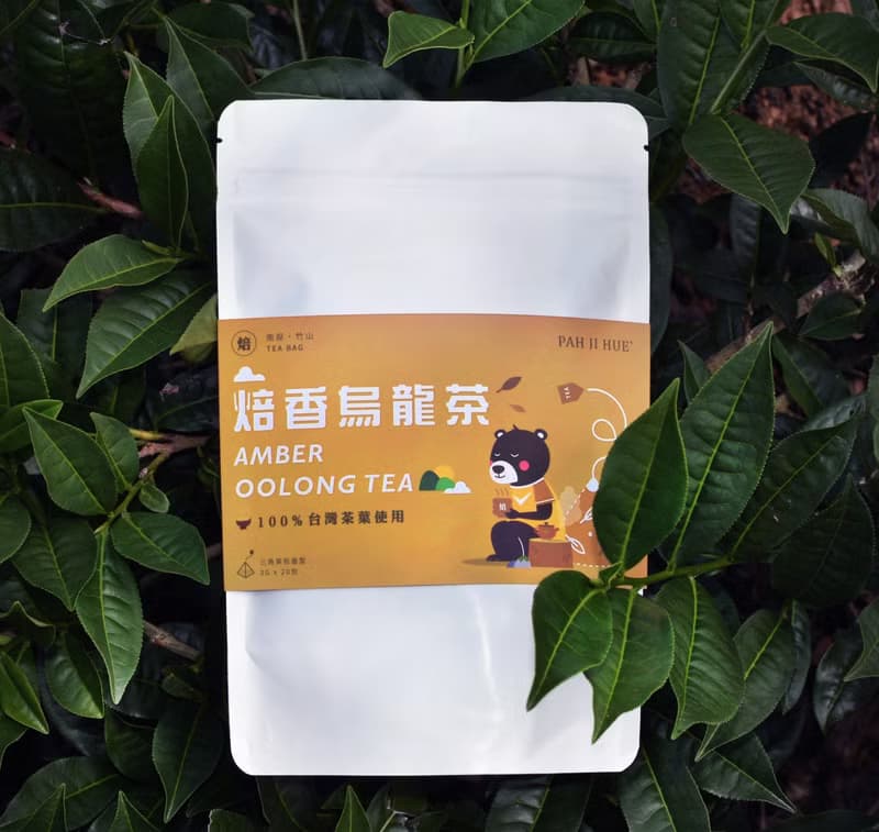 【百二歲】動物系列生活分享包 - 黑熊茶時光 / 焙香烏龍茶 20入