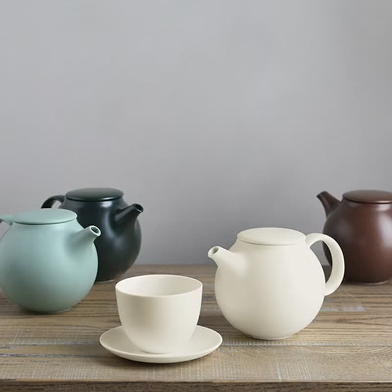 日本KINTO PEBBLE茶壺480ml-共3色