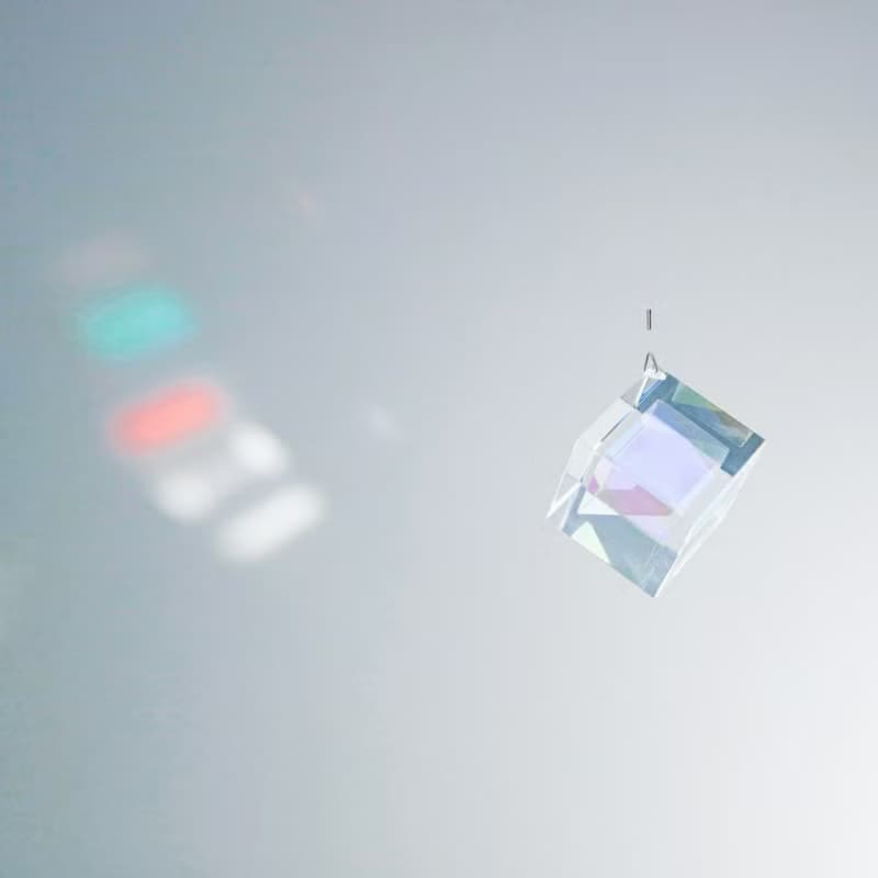 合光稜鏡立方塊吊飾