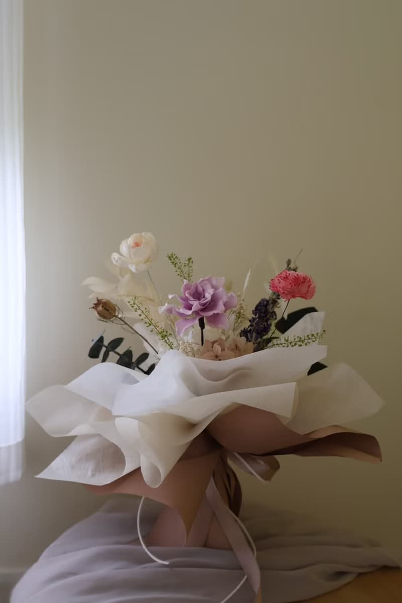溫柔如妳 永生梔子花花束