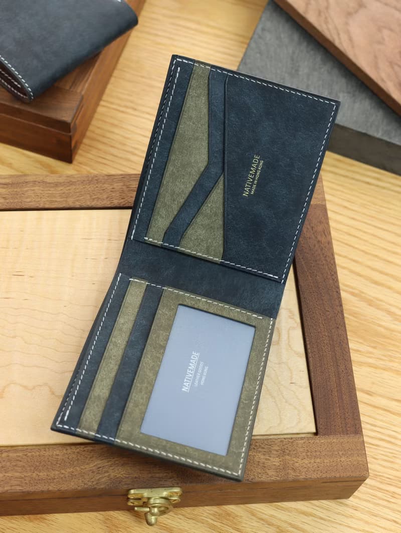 意大利皮革銀包 男裝 短夾 錢包 錢夾 皮夾