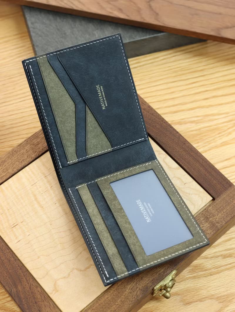 意大利皮革銀包 男裝 短夾 錢包 錢夾 皮夾