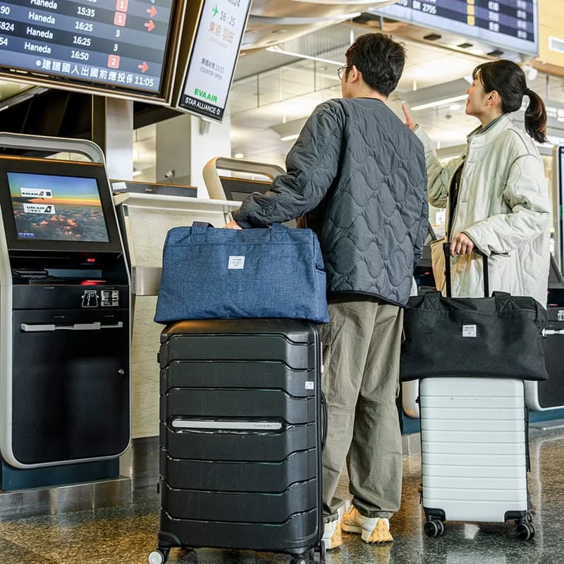 【快速出貨】【春遊】YUNJOIN 旅行拉桿袋 旅行袋 可插行李箱拉桿