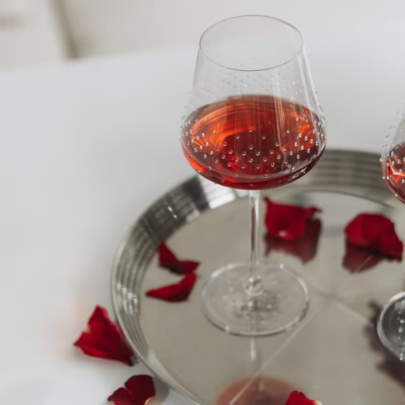 【GRANDI】奧地利 極光710 會呼吸的紅酒杯  施華洛世奇水鑽酒杯