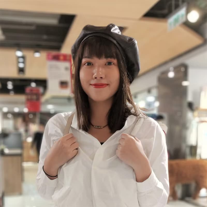 貝雷帽 羊皮藝術家 黑色 軍風扁帽 韓風時尚皮帽