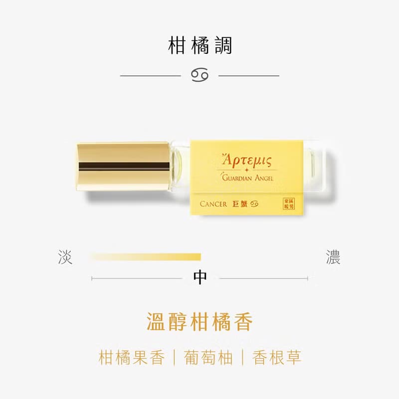 東區暖男 巨蟹座溫醇柑橘香 柑橘調守護星座淡香水 10mL