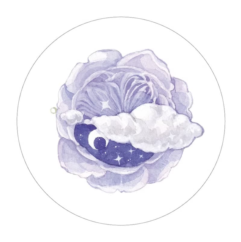 月夜花未眠 PET 和紙膠帶