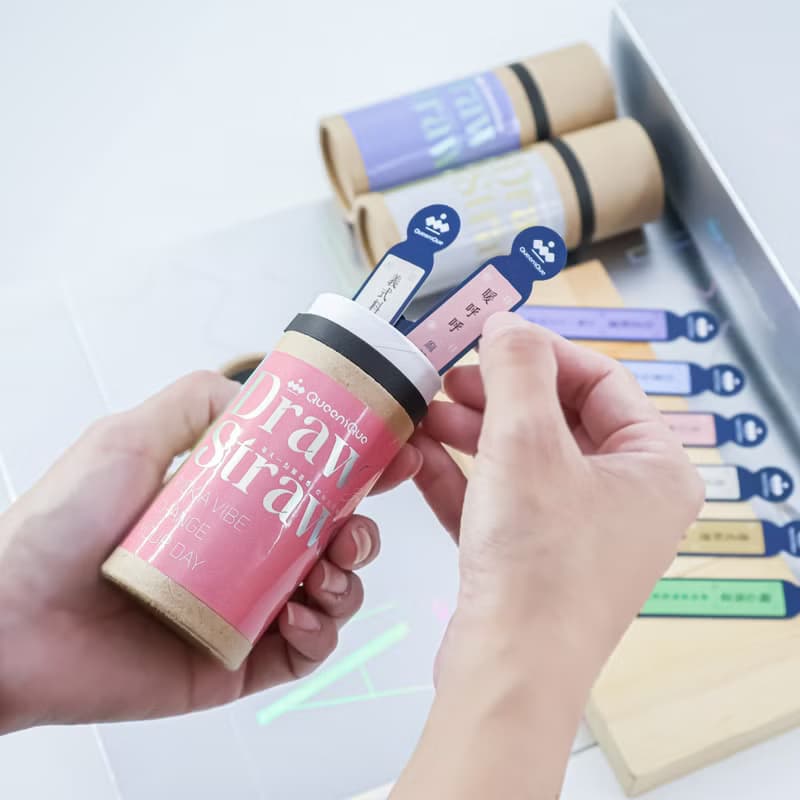 【QueeniQue】日日好籤/工作靈籤/飲食指南/旅行指南/籤筒